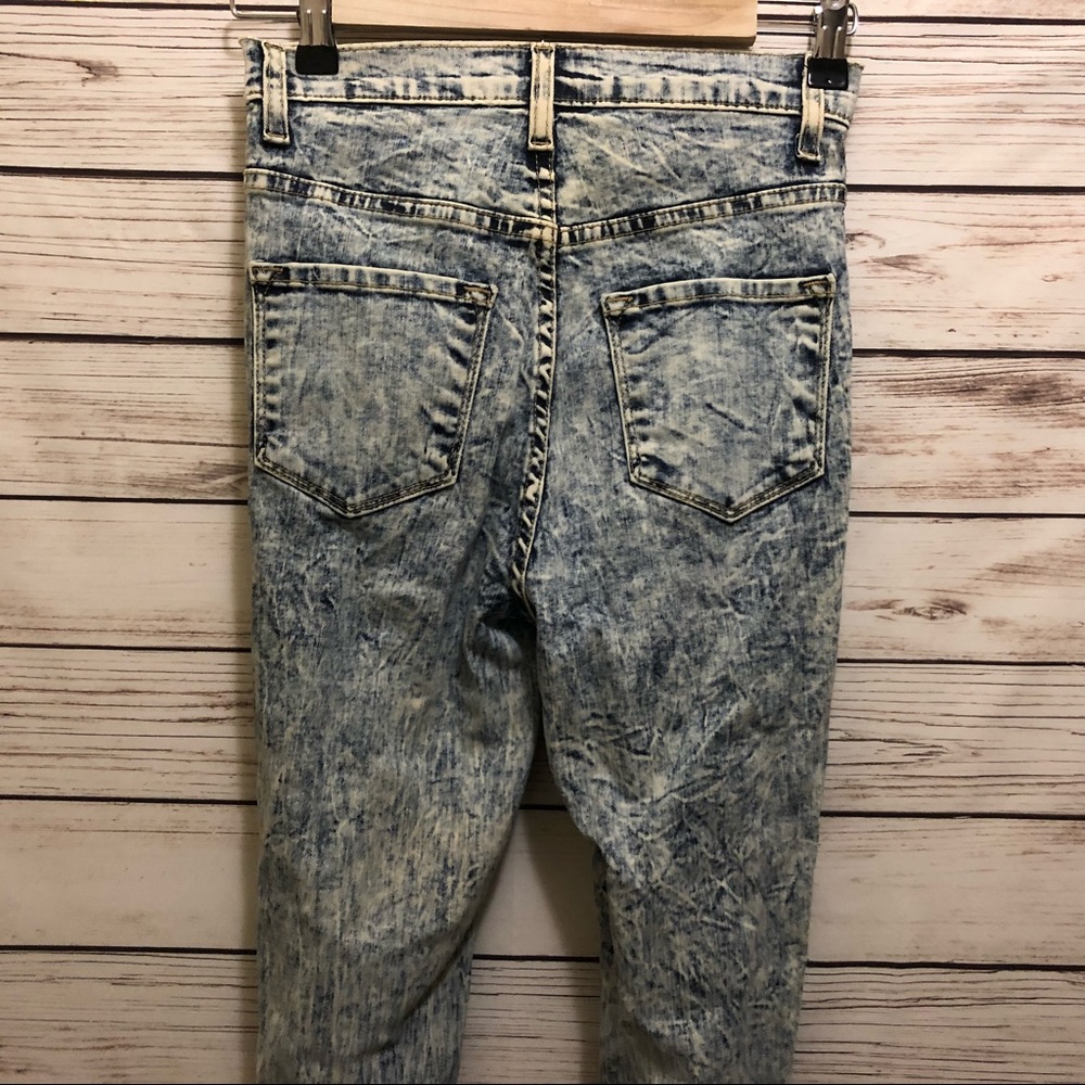 GJG Distressed Skinny Jeans Size 3 - Picture 4 of 5